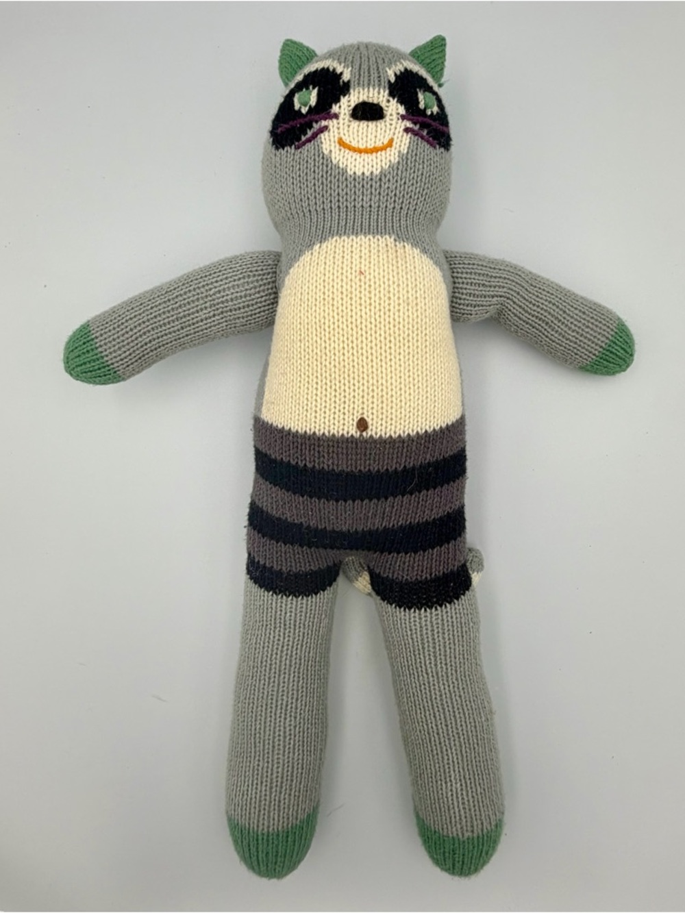 Plush Knit Animal & Doll Bundle - Pink, Lavender, Gray, Brown - Picture 4 of 6